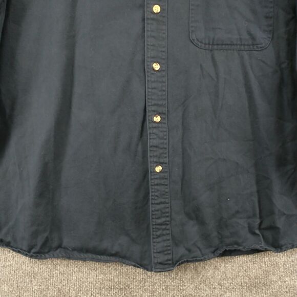 Pacers Navy Blue Casual Button Down Shirt - Picture 4 of 12